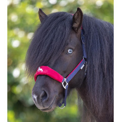 Licol Waldhausen Island Hellnar Bleu foncé / rouge