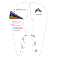 Mesure d'arcade selles Waldhausen Blanc