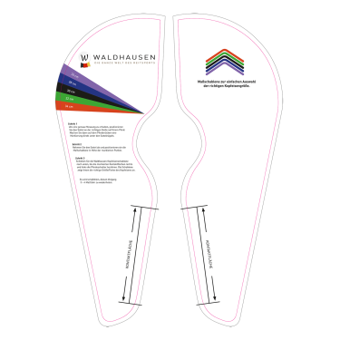 Mesure d'arcade selles Waldhausen Mesure d'arcade selles Waldhausen