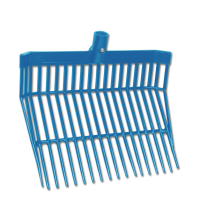 Tête de fourche à crottin Waldhausen plastique Bleu azur