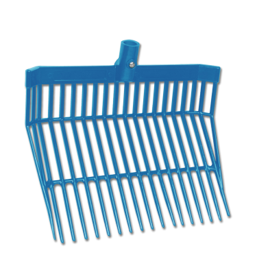 Tête de fourche à crottin Waldhausen plastique Bleu azur