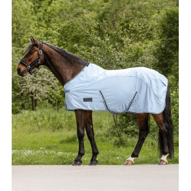 Couverture de pluie anti-mouche Waldhausen Protect Bleu clair / bleu nocturne Couverture de pluie anti-mouche Waldhausen Protect Bleu clair / bleu nocturne