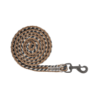 Longe d’attache Waldhausen Plus mousqueton standard bouclerie foncée Bleu / beige / cappuccino Longe d’attache Waldhausen Plus mousqueton standard bouclerie foncée Bleu / beige / cappuccino