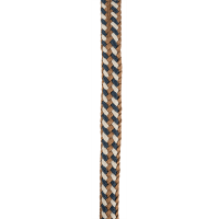 Longe d’attache Waldhausen Plus mousqueton standard bouclerie foncée Bleu / beige / cappuccino Longe d’attache Waldhausen Plus mousqueton standard bouclerie foncée Bleu / beige / cappuccino