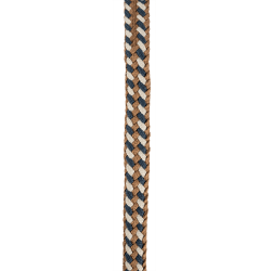 Longe d’attache Waldhausen Plus mousqueton standard bouclerie foncée Bleu / beige / cappuccino