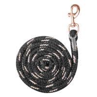 Longe d’attache Waldhausen Rosé mousqueton Noir