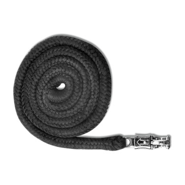 Longe de licol Waldhausen Economic mousqueton Anti-Panique Noir