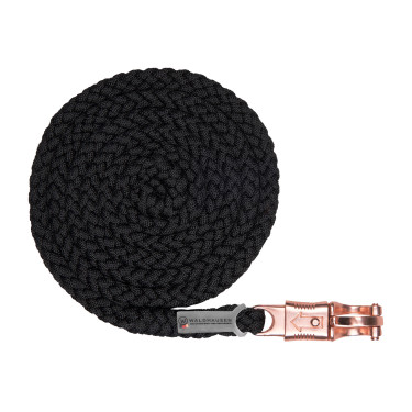 Longe Waldhausen Shine mousqueton antipanique Noir / or rosé