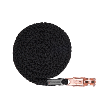 Longe Waldhausen Shine mousqueton antipanique Noir / or rosé Longe Waldhausen Shine mousqueton antipanique Noir / or rosé