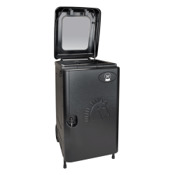 Malle roulante Waldhausen pour selles Noir