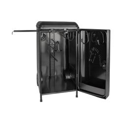 Malle roulante Waldhausen pour selles Noir