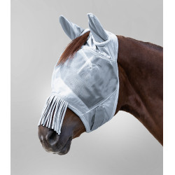 Masque anti-mouche Waldhausen Premium protection oreilles et franges sur chanfrein