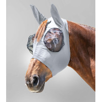Masque anti-mouches Waldhausen Puck Gris argent Masque anti-mouches Waldhausen Puck Gris argent