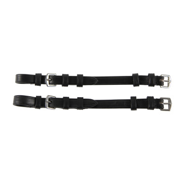 Mors avec boucles Waldhausen S-Line par paire Noir