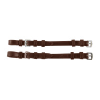 Mors avec boucles Waldhausen S-Line par paire Marron