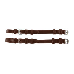 Mors avec boucles Waldhausen S-Line par paire Marron