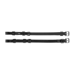 Mors avec boucles Waldhausen S-Line par paire Noir