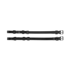 Mors avec boucles Waldhausen S-Line par paire Noir