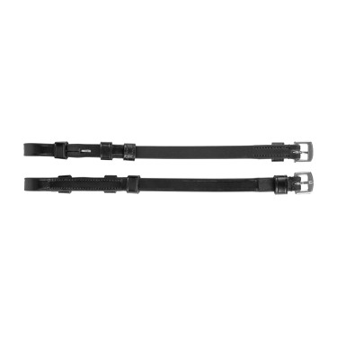 Mors avec boucles Waldhausen S-Line par paire Noir