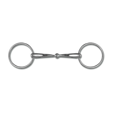 Mors de filet Waldhausen anatomique simple brisure