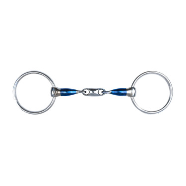 Mors de filet Waldhausen Sweet Iron double brisure anatomique