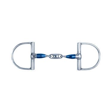 Mors Sweet Iron D-Ring Waldhausen double brisure anatomique Mors Sweet Iron D-Ring Waldhausen double brisure anatomique