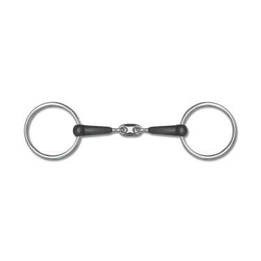 Mors Waldhausen en caoutchouc double brisure Mors Waldhausen en caoutchouc double brisure