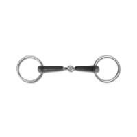 Mors Waldhausen en caoutchouc simple brisure