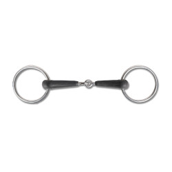 Mors Waldhausen en caoutchouc simple brisure