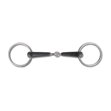 Mors Waldhausen en caoutchouc simple brisure