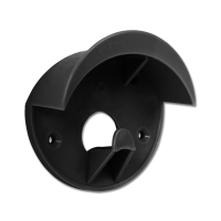 Porte-bride Waldhausen plastique Noir