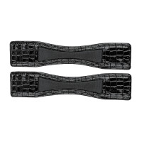 Protection d'éperons Waldhausen cuir verni la paire Noir cuir Protection d'éperons Waldhausen cuir verni la paire Noir cuir