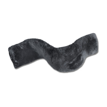 Protège-sangle Waldhausen peau d'agneau Noir