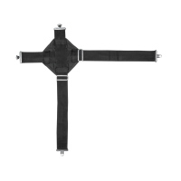 Rallonge sangle croisée Waldhausen Noir