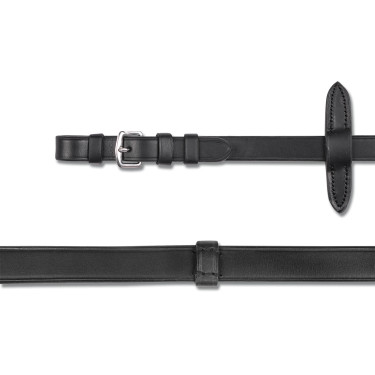 Rênes Waldhausen cuir extra-longues Noir