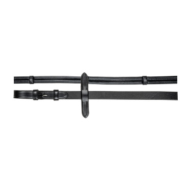 Rênes Waldhausen cuir Supersoft Noir