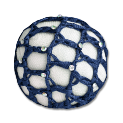 Résille Waldhausen cristaux scintillants Bleu