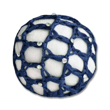 Résille Waldhausen cristaux scintillants Bleu