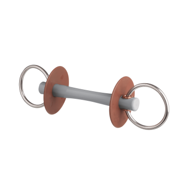Mors de filet Beris canon Comfort fin anneau 7,5 cm Mors de filet Beris canon Comfort fin anneau 7,5 cm
