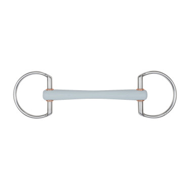 Mors de filet Beris à olives barre de confort fine et anneau de 6 cm Doux Mors de filet Beris à olives barre de confort fine et anneau de 6 cm Doux