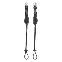 Montant de releveur Beris cuir par 2 Noir Montant de releveur Beris cuir par 2 Noir