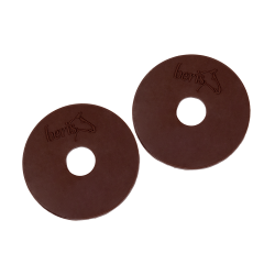 Rondelles de mors Beris gel Marron Rondelles de mors Beris gel Marron
