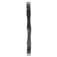 Sangle Waldhausen cuir élastique Noir