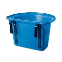 Seau-mangeoire de porte Waldhausen sans anse Bleu