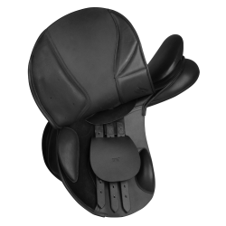 Selle d'obstacle Waldhausen Comfort cuir Noir