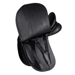 Selle de dressage Waldhausen cuir Comfort Noir Selle de dressage Waldhausen cuir Comfort Noir