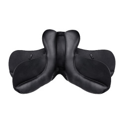 Selle de dressage Waldhausen cuir Comfort Noir Selle de dressage Waldhausen cuir Comfort Noir