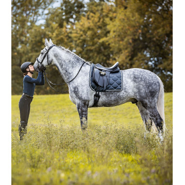 Selle de dressage Waldhausen Premium cuir Noir