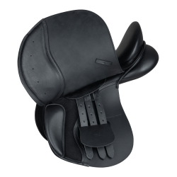 Selle mixte Waldhausen cuir Comfort Noir Selle mixte Waldhausen cuir Comfort Noir