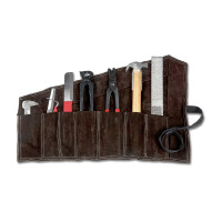 Set de maréchal Waldhausen dans étui en cuir Marron Set de maréchal Waldhausen dans étui en cuir Marron